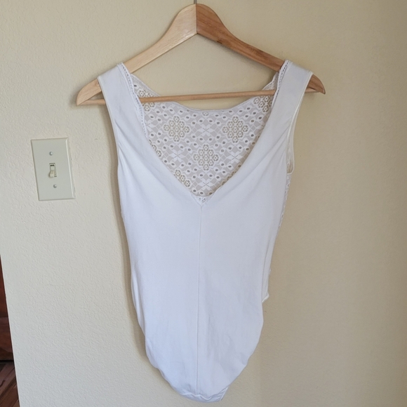 Vtg Lace Bodysuit Lynn La Cava - Picture 4 of 5